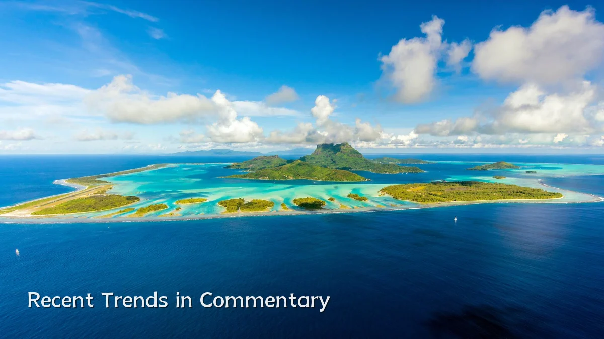 Recent Trends in Commentary