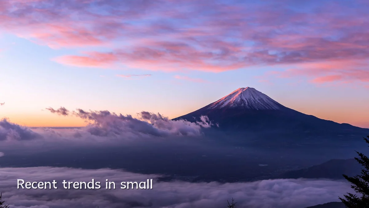 Recent trends in small