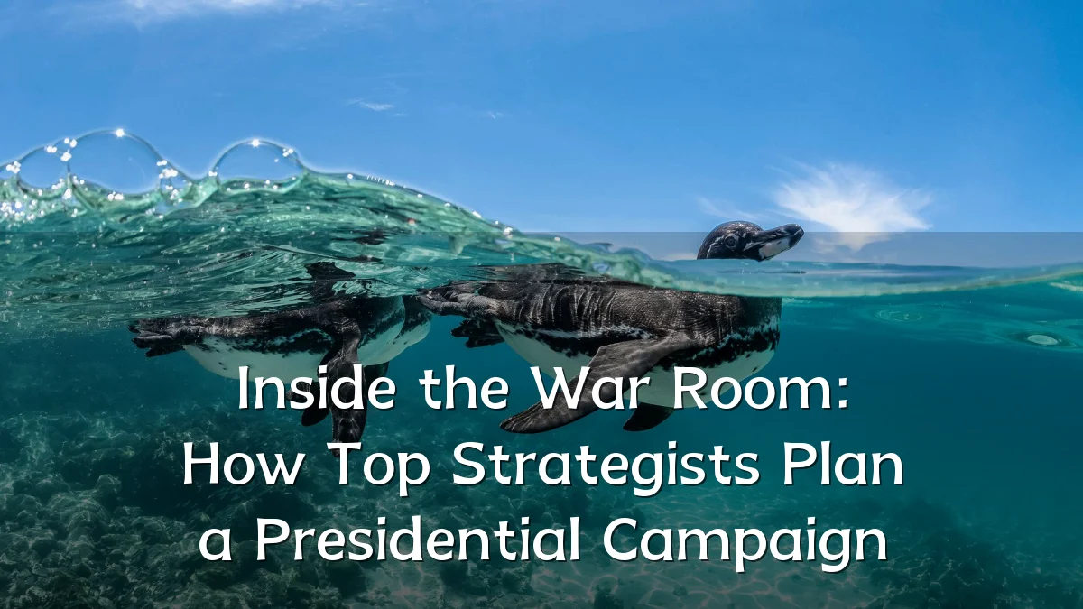 Inside the War Room: How Top Strategists Plan a Presidential Campaign