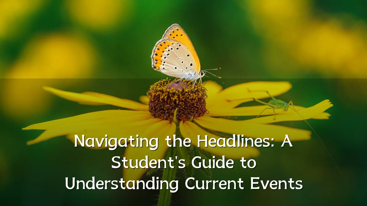Navigating the Headlines: A Student's Guide to Understanding Current Events