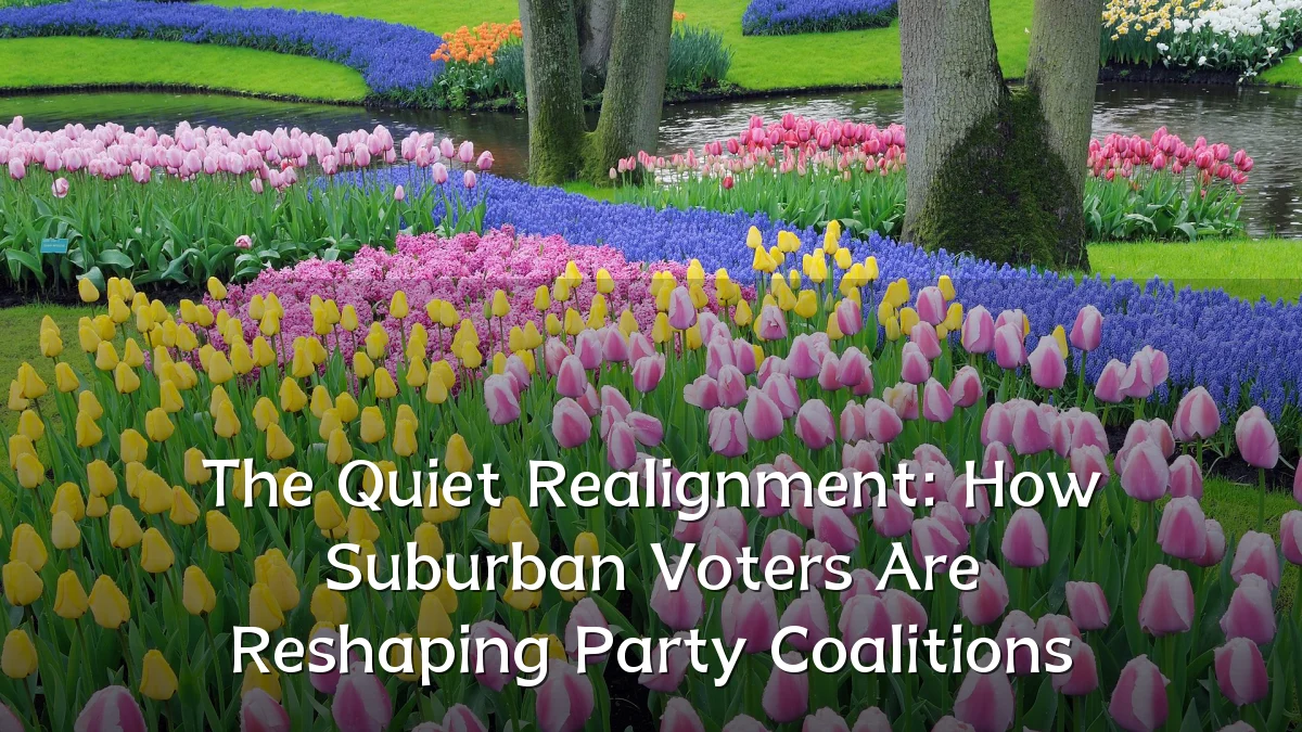 The Quiet Realignment: How Suburban Voters Are Reshaping Party Coalitions