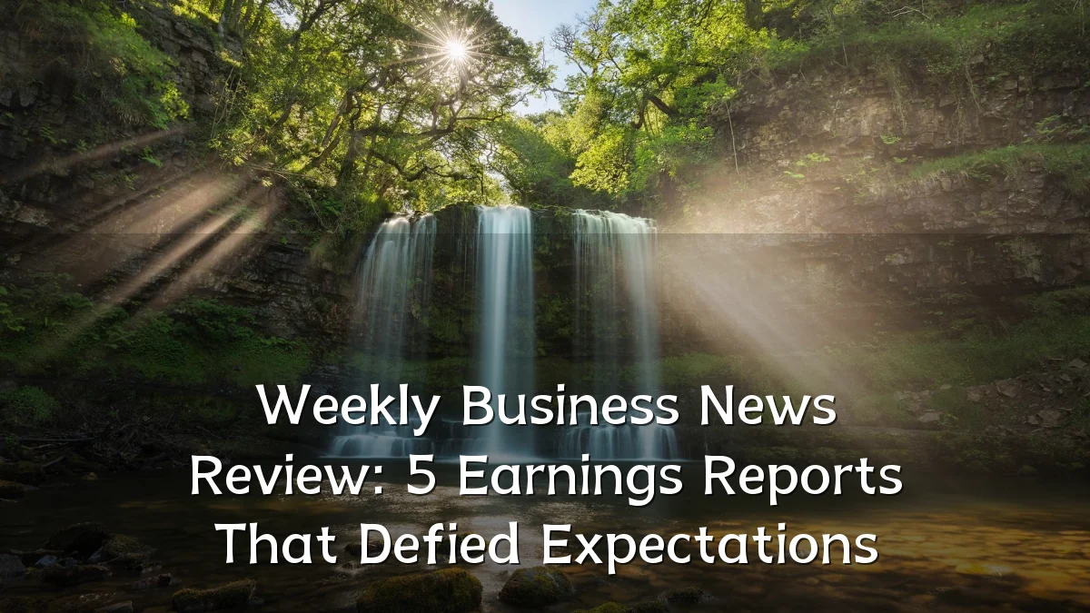 Weekly Business News Review: 5 Earnings Reports That Defied Expectations