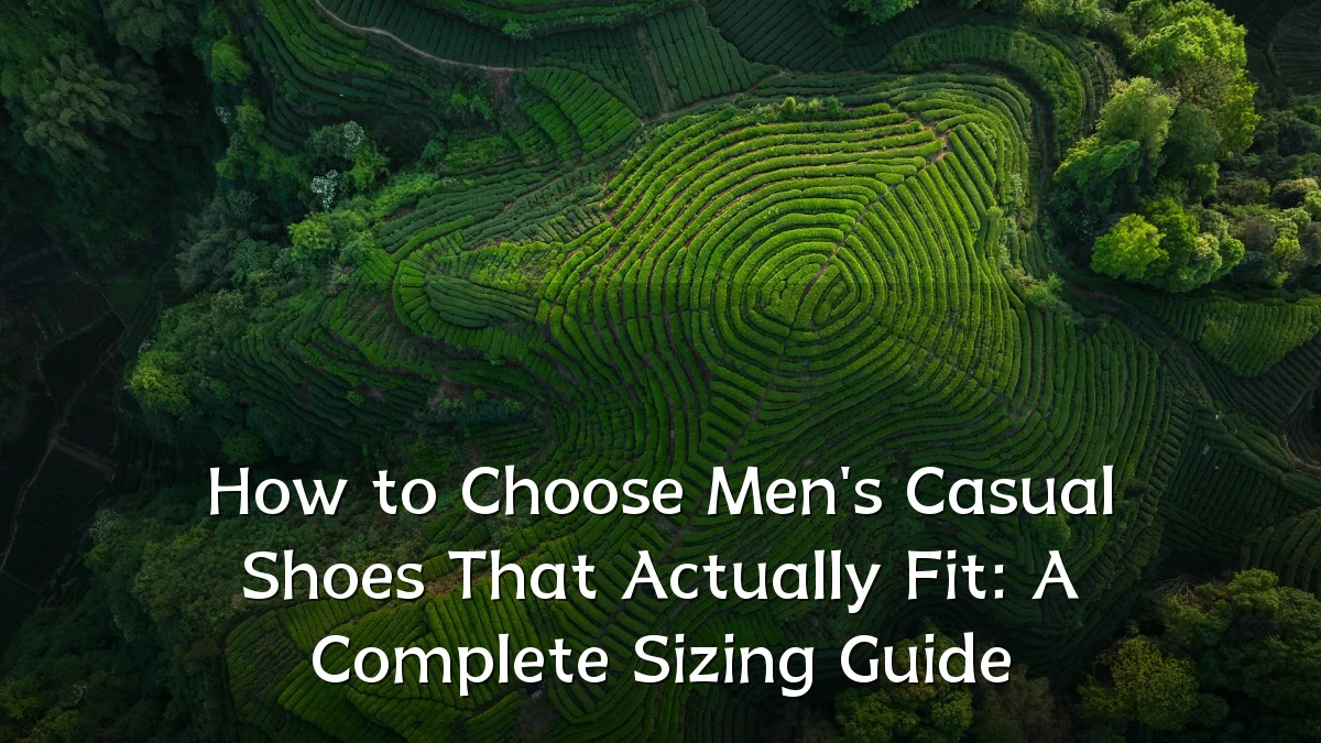 How to Choose Men's Casual Shoes That Actually Fit: A Complete Sizing Guide